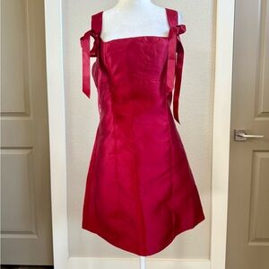 Current Mood pixie dust mini dress in red XXL NWT